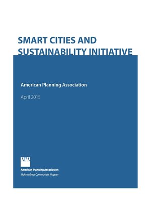 cover image of Smart Cities and Sustainability Initiative
